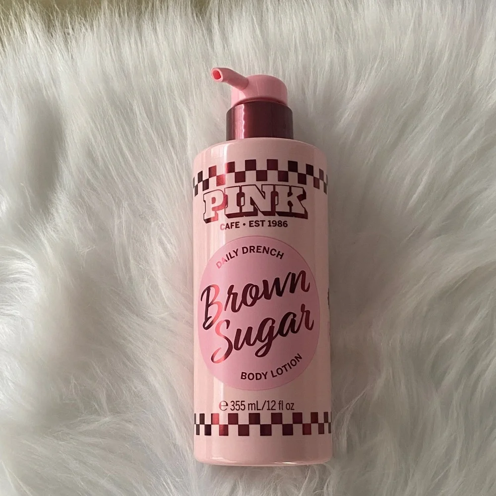 PINK Victoria's Secret Brown Sugar Body Lotion - NEW - Picture 1 of 5
